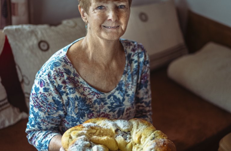 Věnec s makovo-tvarohovou náplní babičky Naděždy